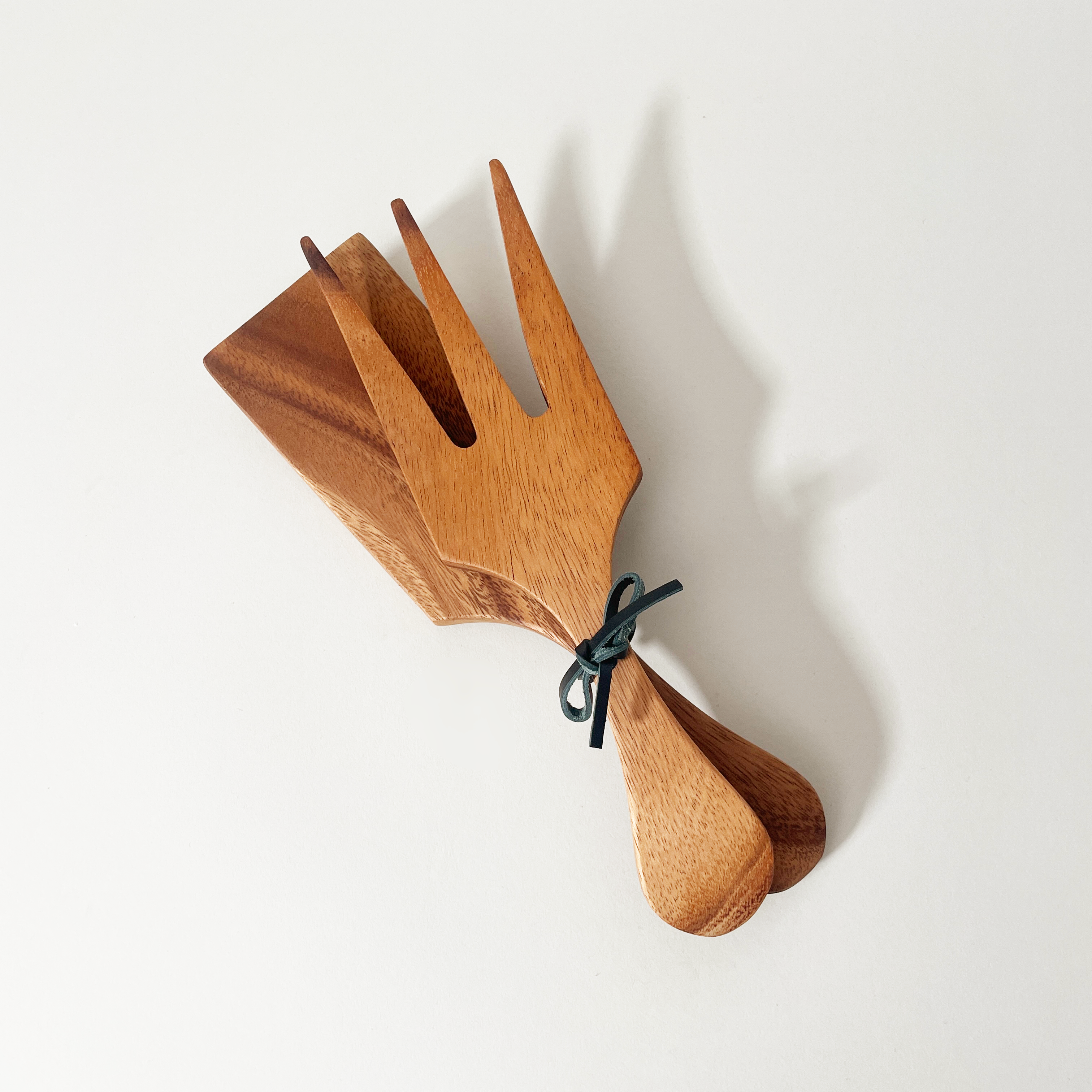 - Wood Salad Servers - R&D Goods