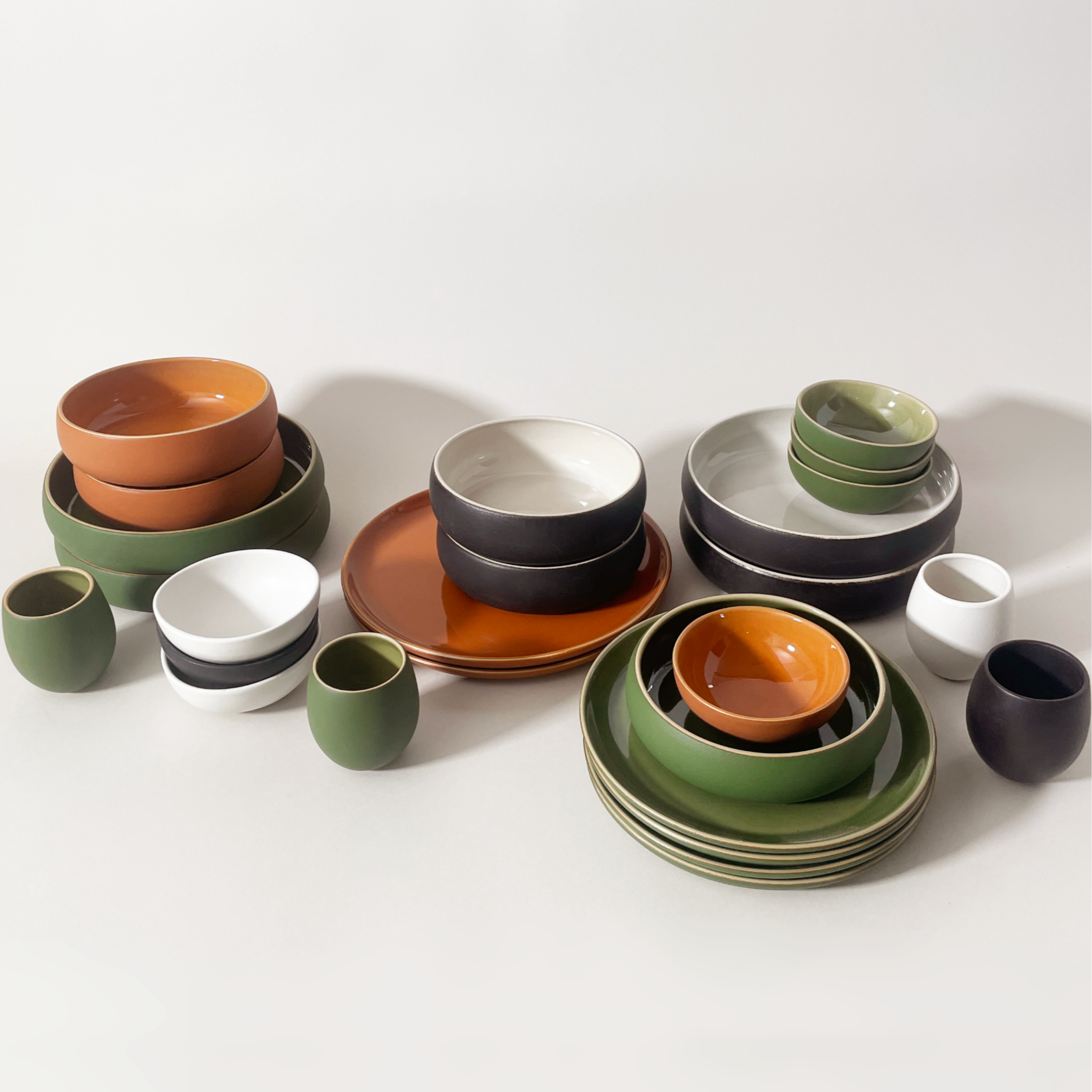 Gharyan Handmade Stoneware Dishes and Bowls