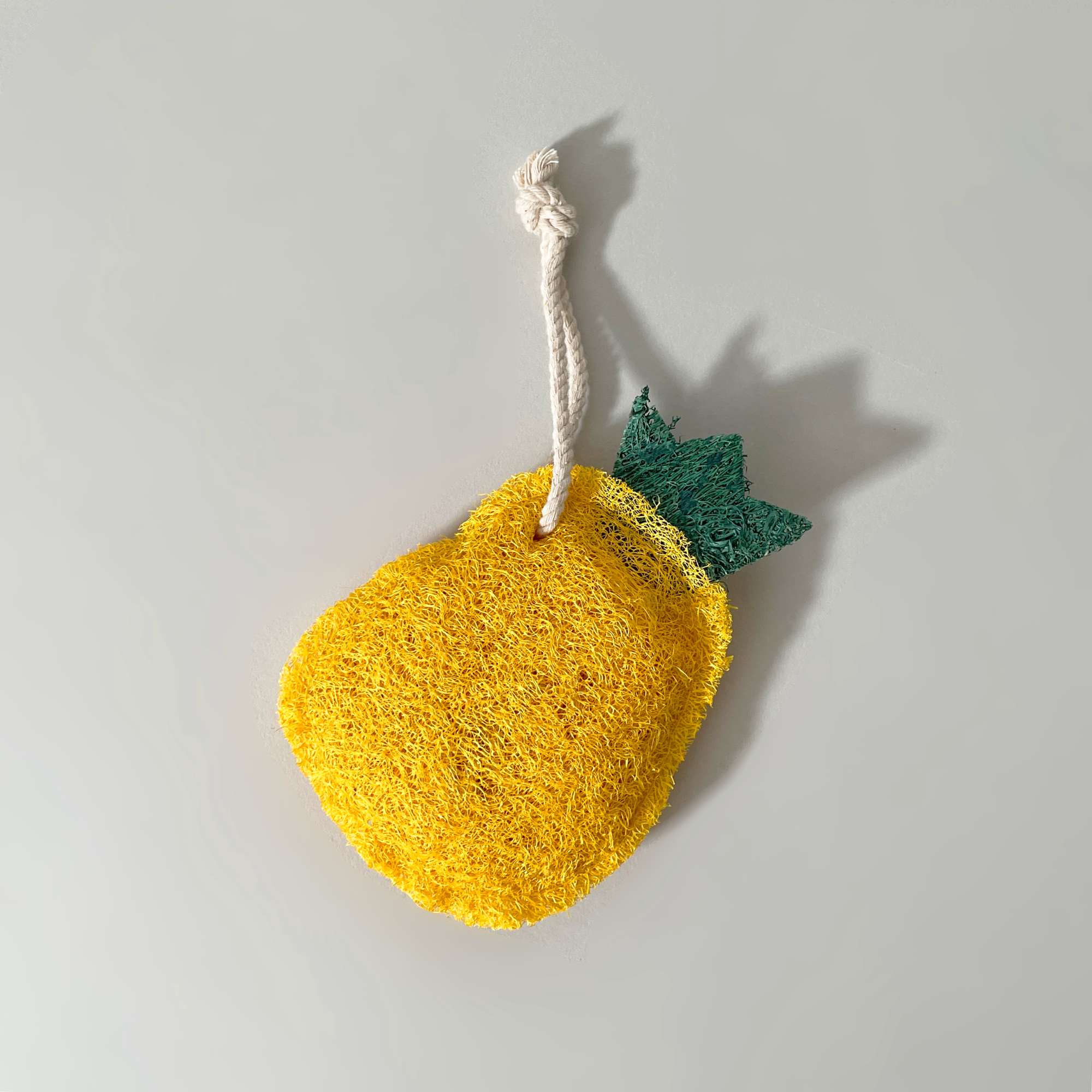 Pineapple-Shaped Biodegradable Loofah Sponge – Eco-Friendly Scrubber