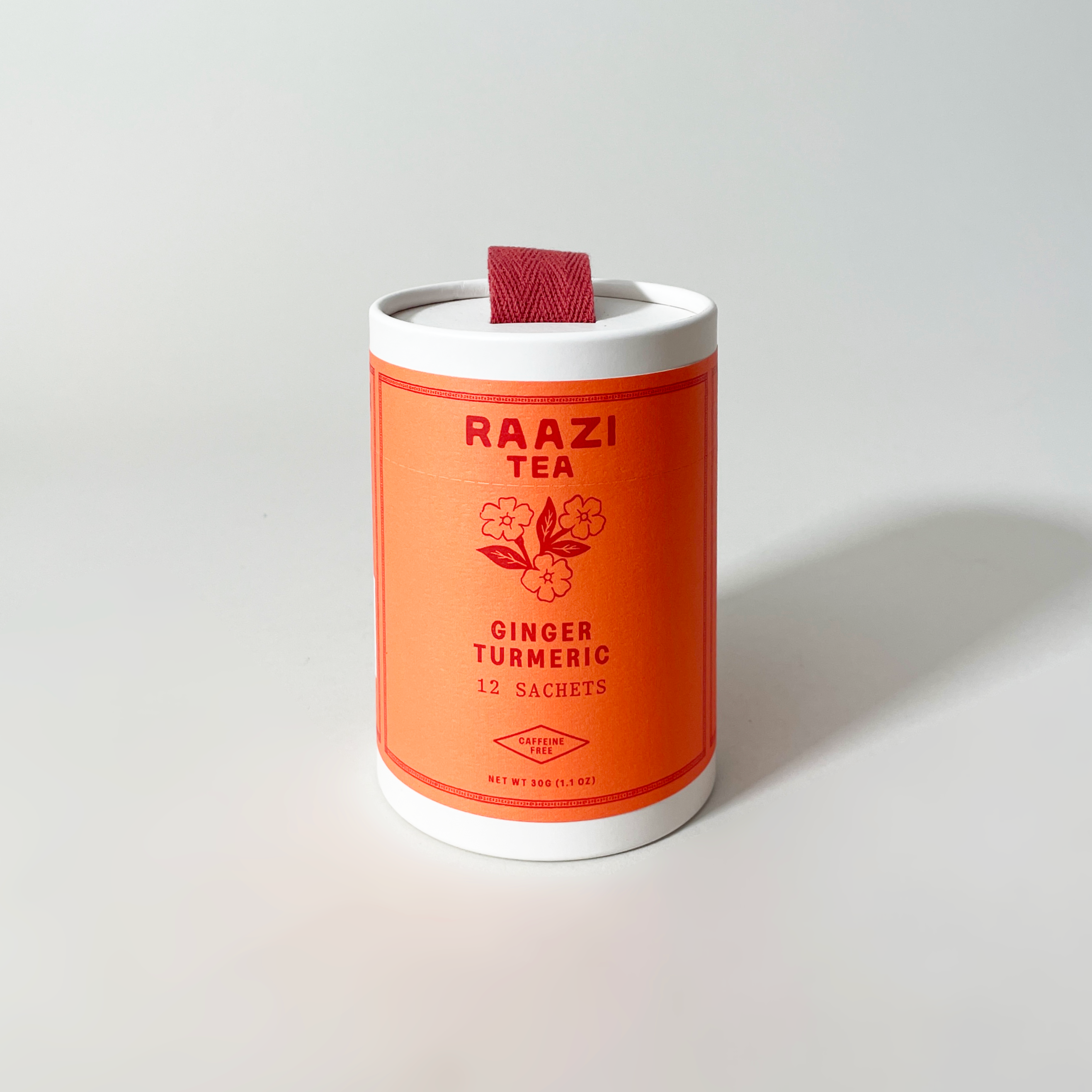 Raazi Tea Ginger Turmeric Tea Sachets – Natural & Anti-Inflammatory