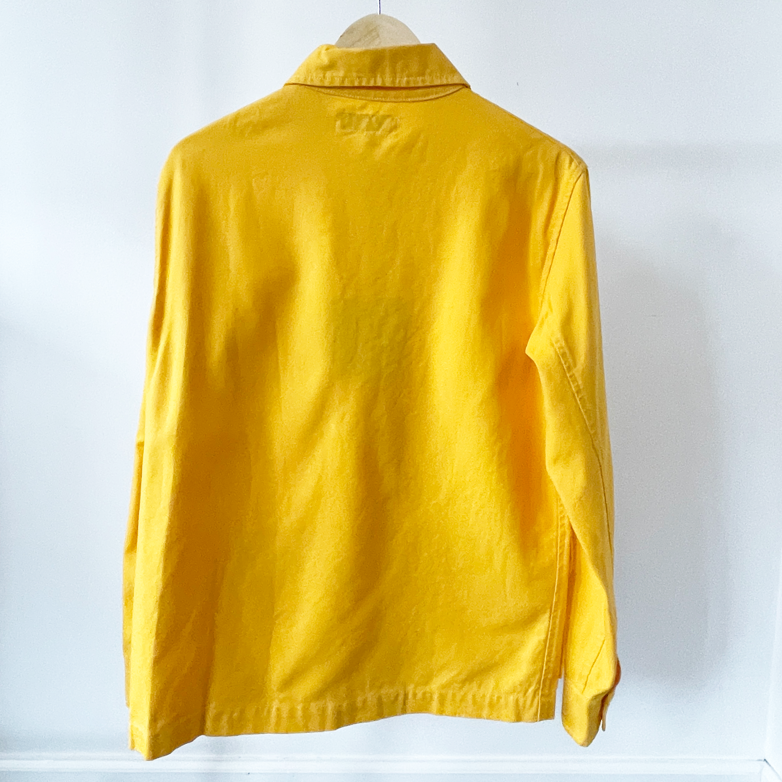 Utility Canvas Yellow Chore Coat – 12 oz Canvas, Pre-Shrunk & Durable