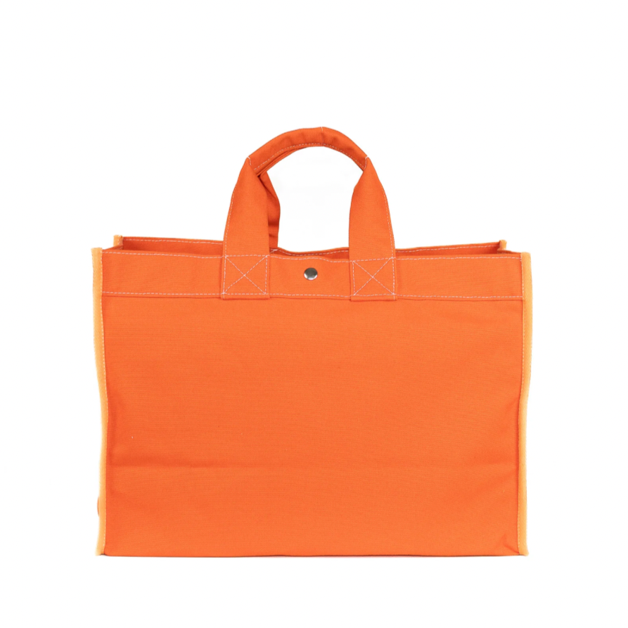 Utility Canvas Orange Classic Field Bag – Durable 18oz Canvas Tote