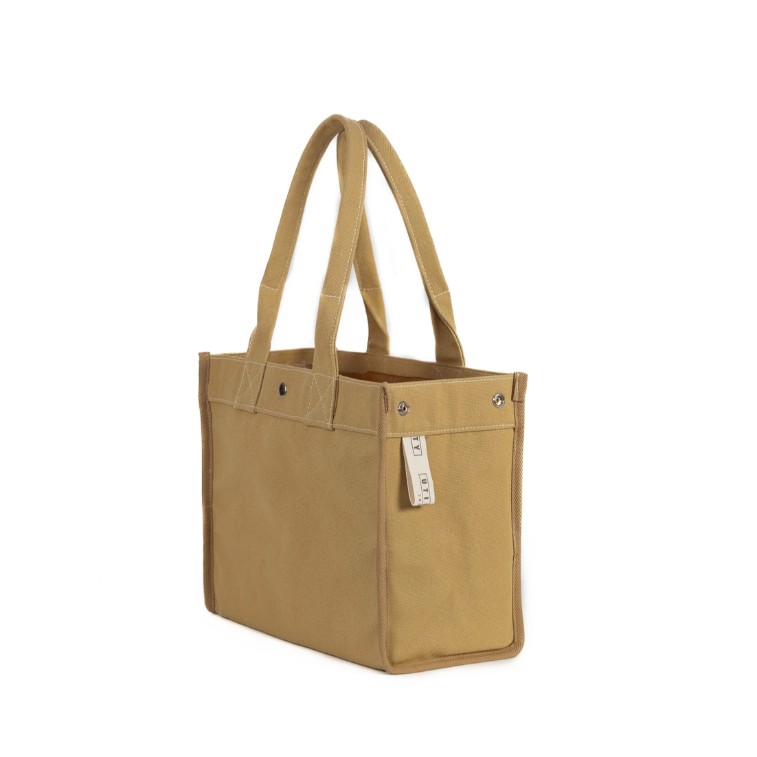 Utility Canvas Tan Mini Field Bag – 18oz Canvas with Straps