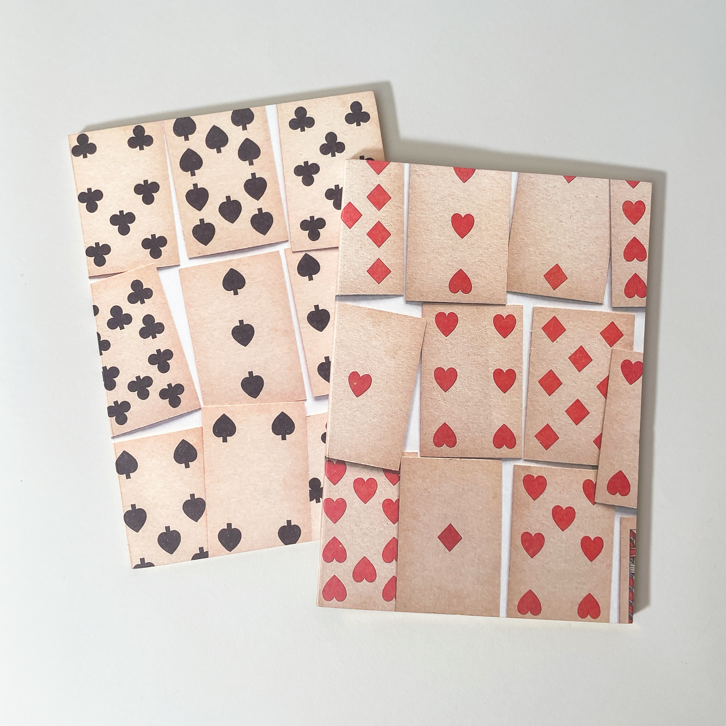 - Gold-Edged Playing Cards Journal and Jotter (Set of 2) - R&D Goods