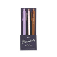 Homebody Jotter Gel Pen, Set of 3