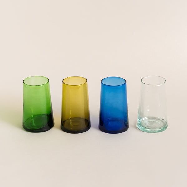 Verve Culture - Moroccan Recycled Glass Tumbler - R&D Goods