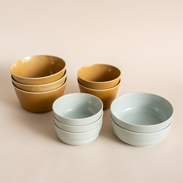 LOIS - Tripware Recycled Ceramic Straight Bowl - R&D Goods