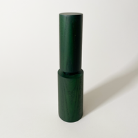 Aaron Probyn Green-Stained Ash Wood Pepper Mill