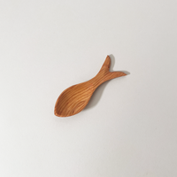 Olive Wood Fish Spoons