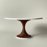 Walnut Cake Stand