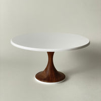 Walnut Cake Stand