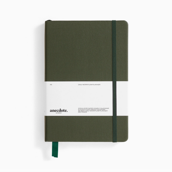 Anecdote Daily Planner Evergreen