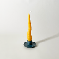 Carrot Beeswax Taper Candle