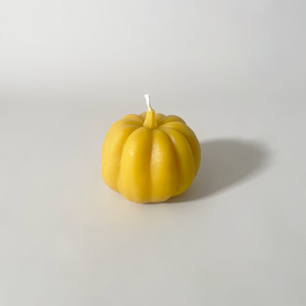 Carnival Squash Beeswax Candle