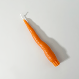 Carrot Beeswax Taper Candle