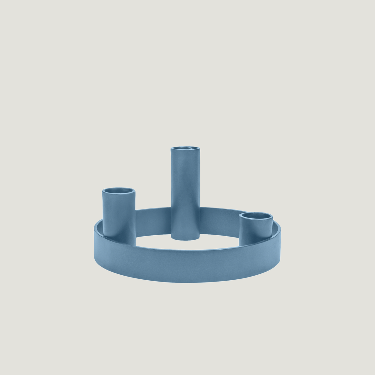 Round Metal Candelabra Ring