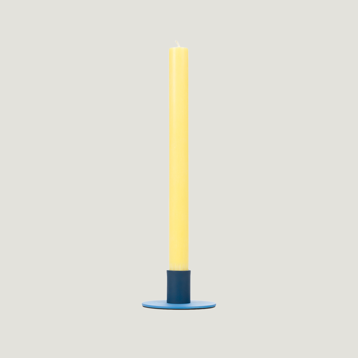 Two-Tone Metal Candle Holder