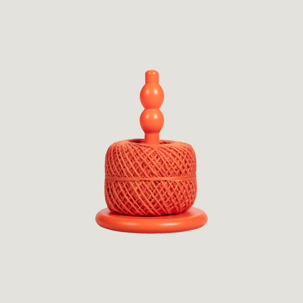 Jute Twine & Wooden Holder Set
