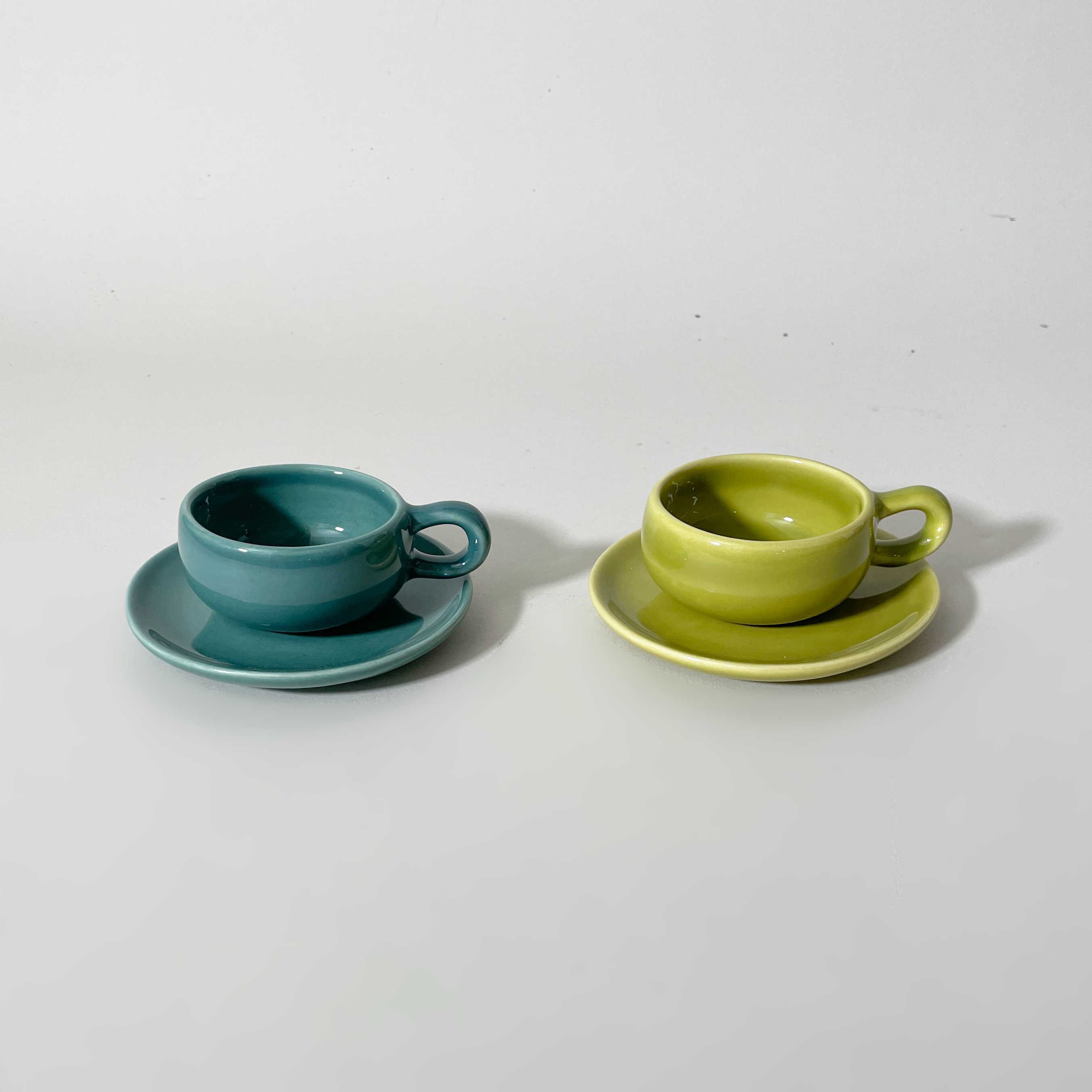 "American Modern" Espresso Cup & Saucer Set