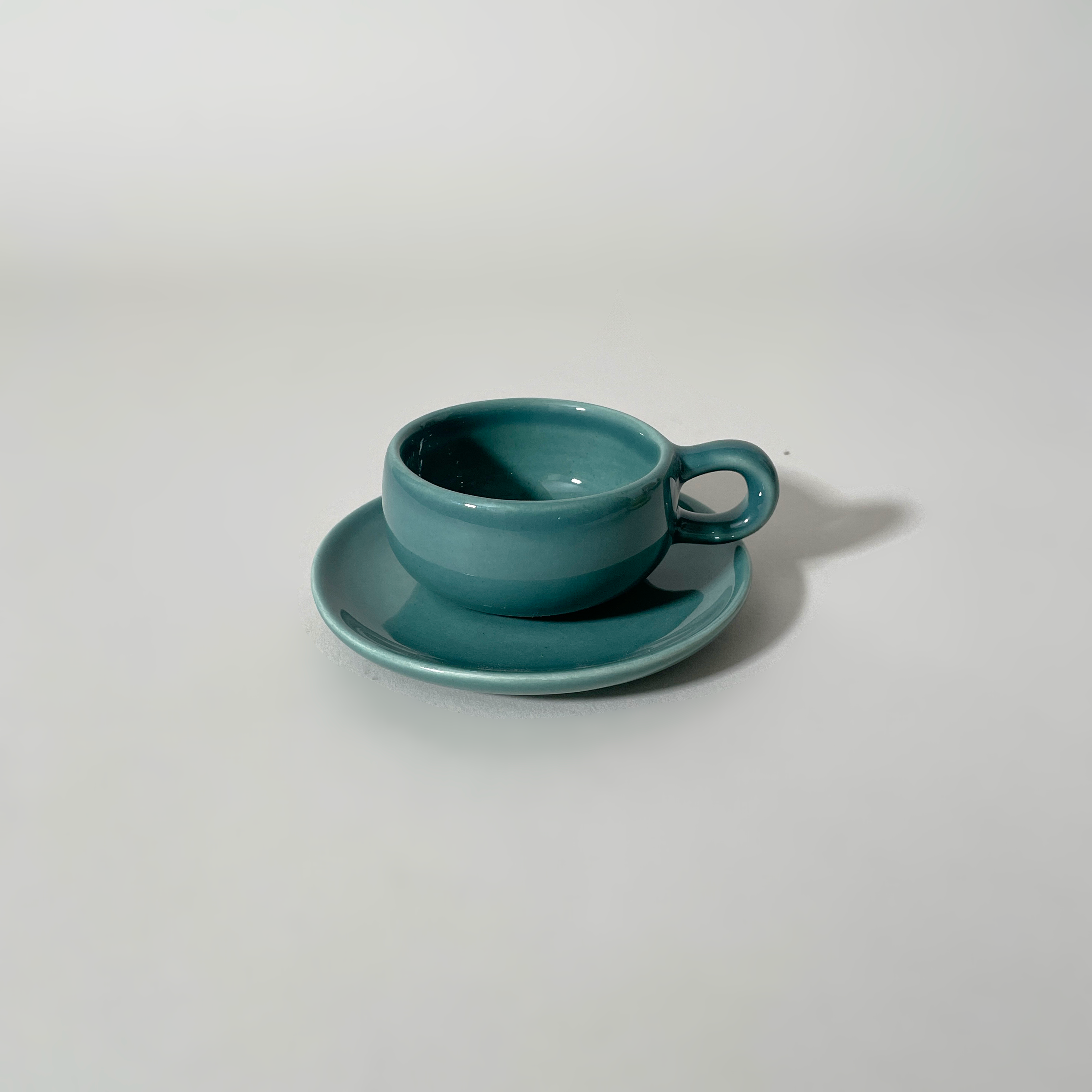 "American Modern" Espresso Cup & Saucer Set