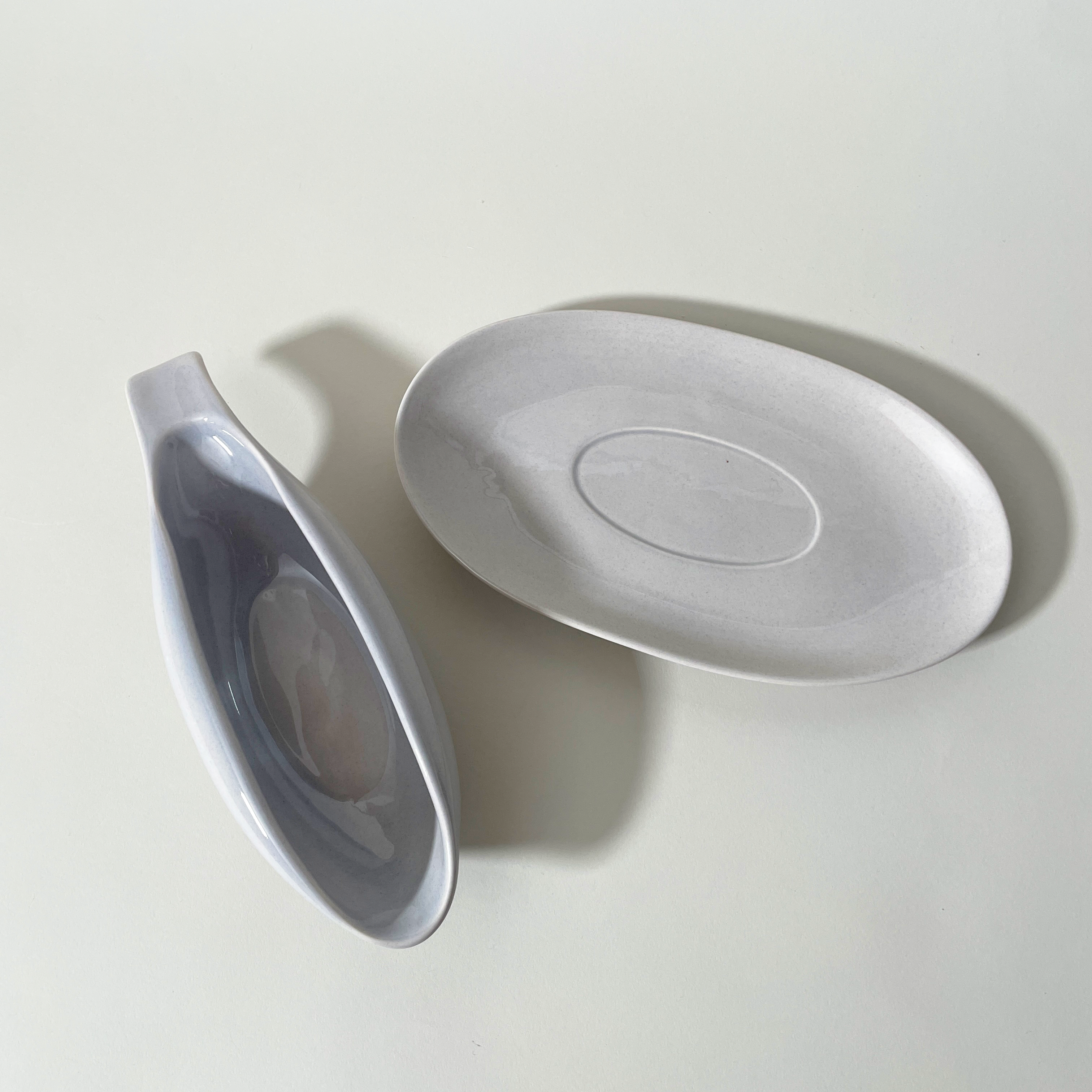 "American Modern" Gravy Boat & Saucer