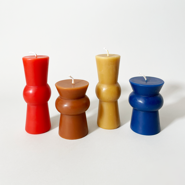 Greentree Home - Beeswax Pillar Candles - R&D Goods