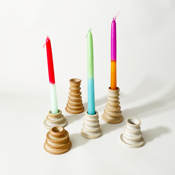 Bowman Ceramics - Ceramic Candle Holder - R&D Goods