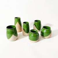 Bowman Ceramics - Green Stoneware Vase - R&D Goods