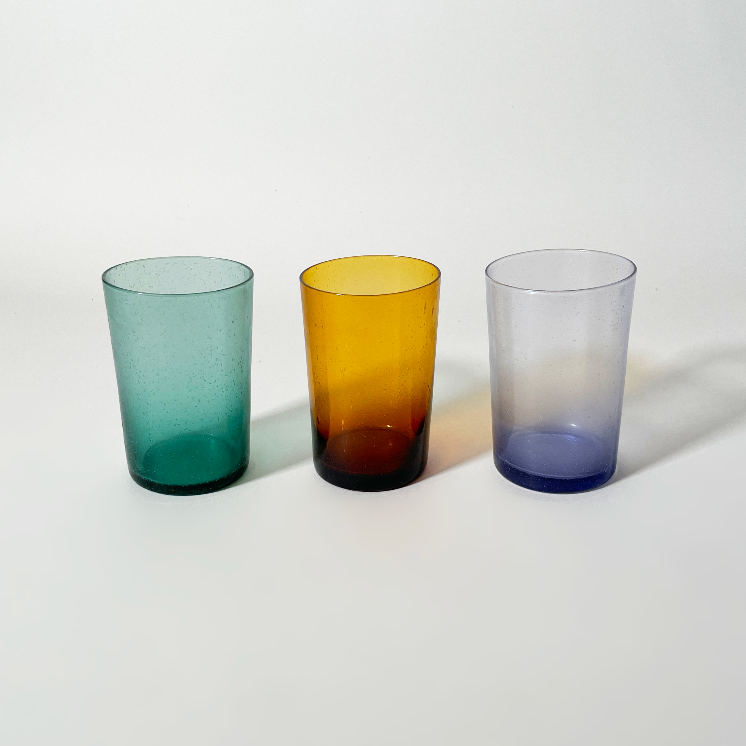 Hand-Blown Glass Tumblers