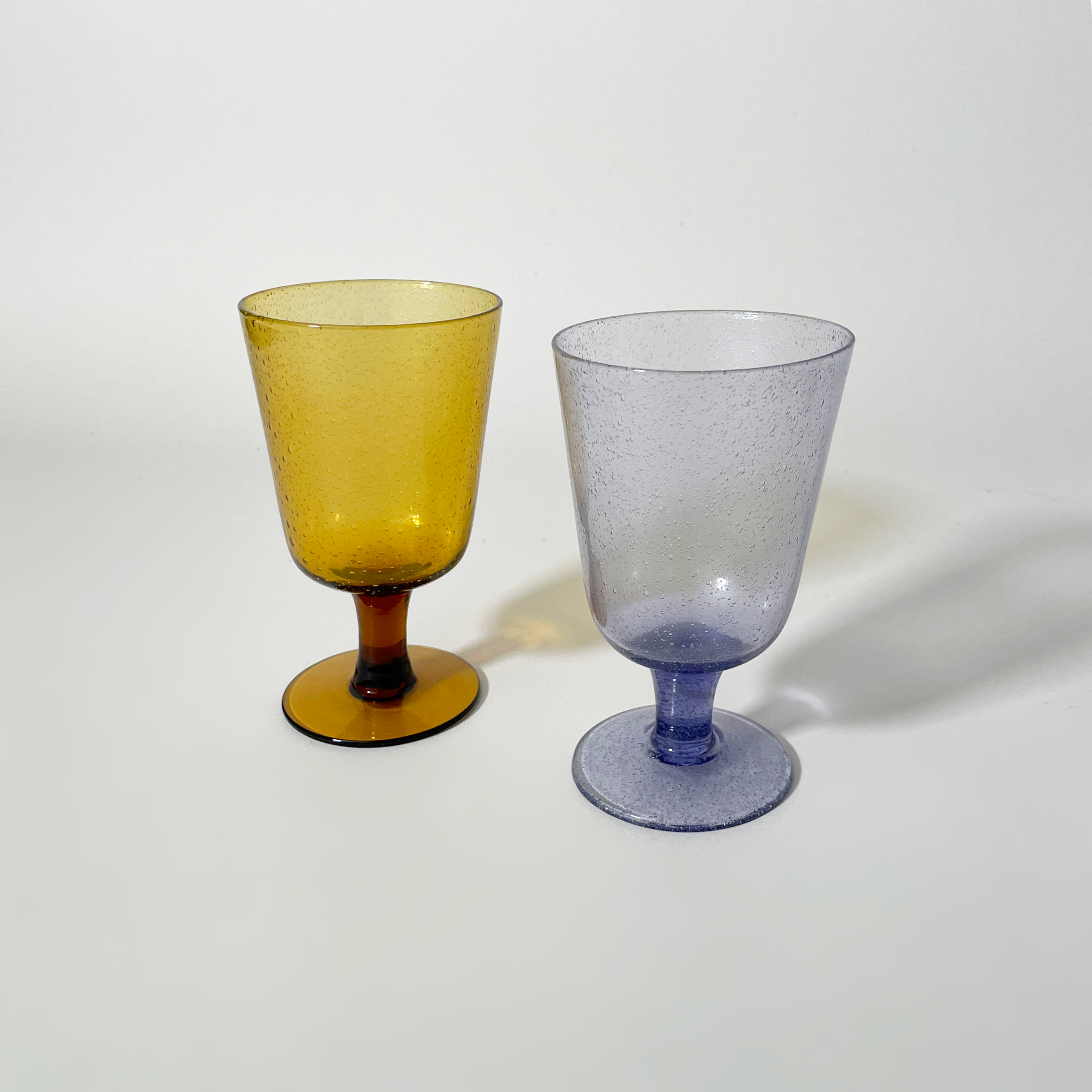 Hand-Blown Wine Glasses