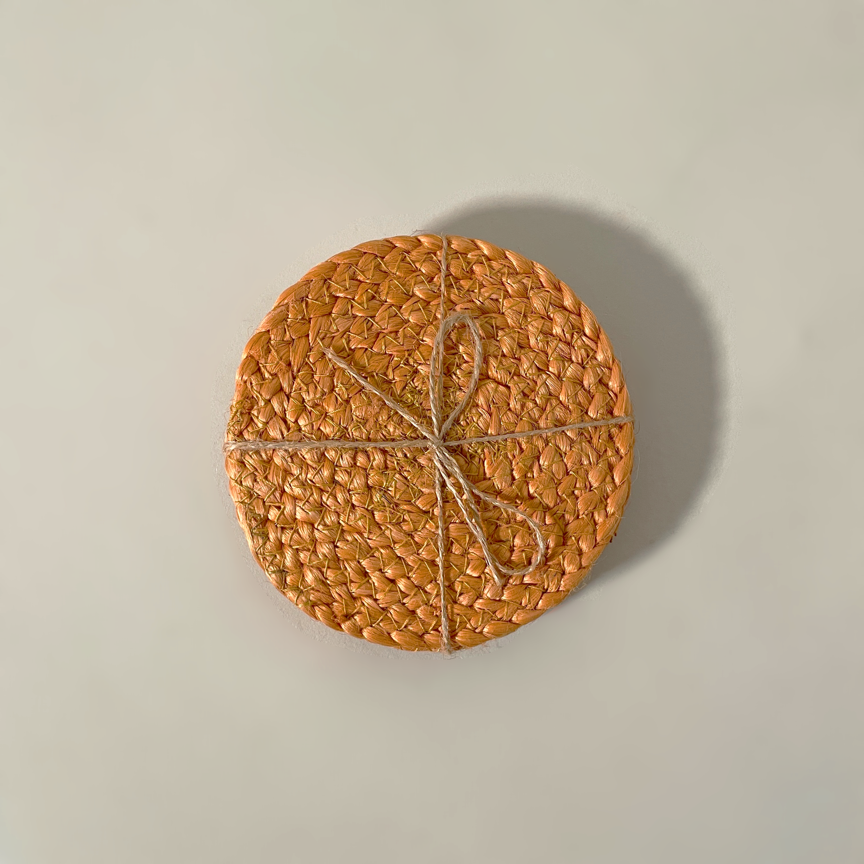 Jute Coasters, Set of 4