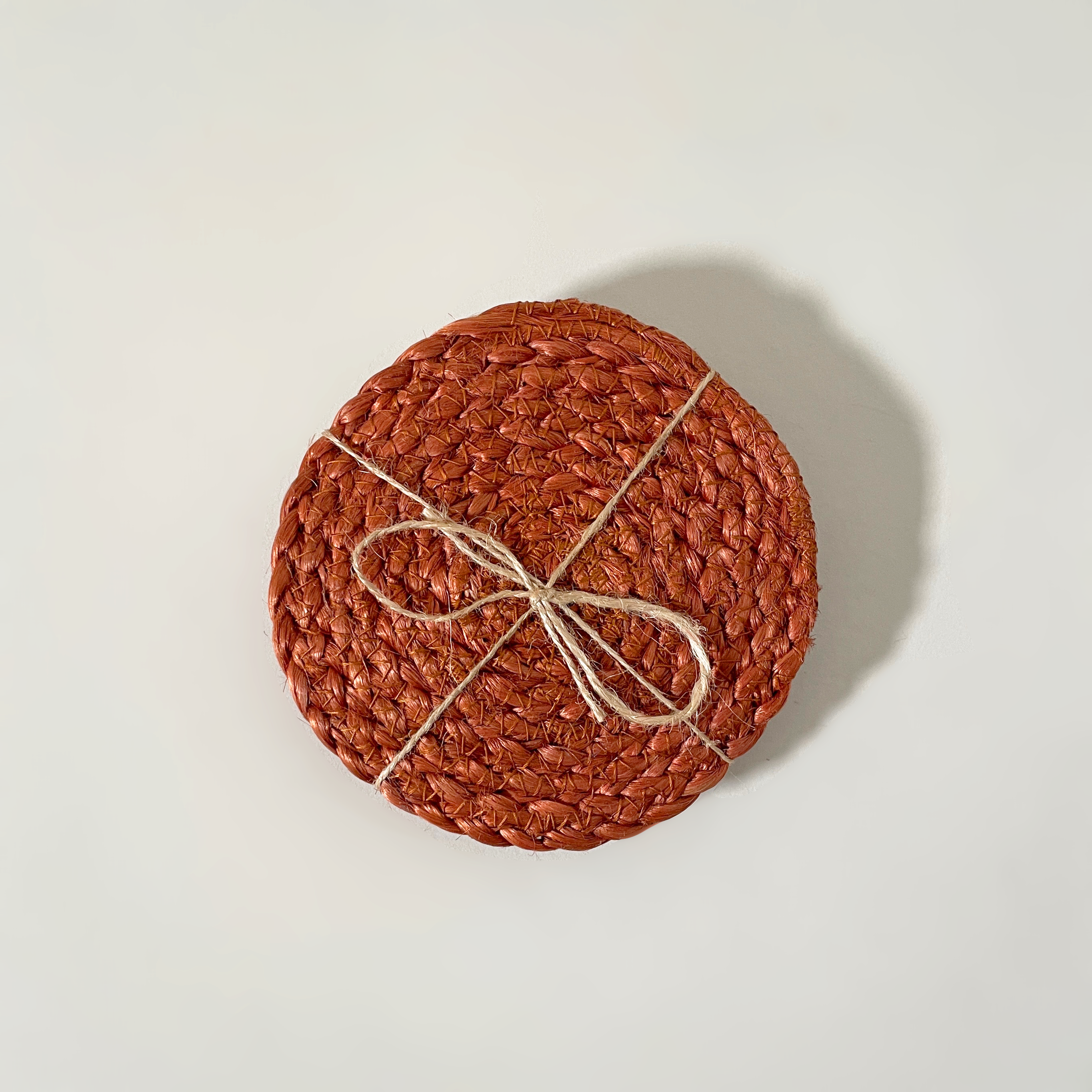 Jute Coasters, Set of 4
