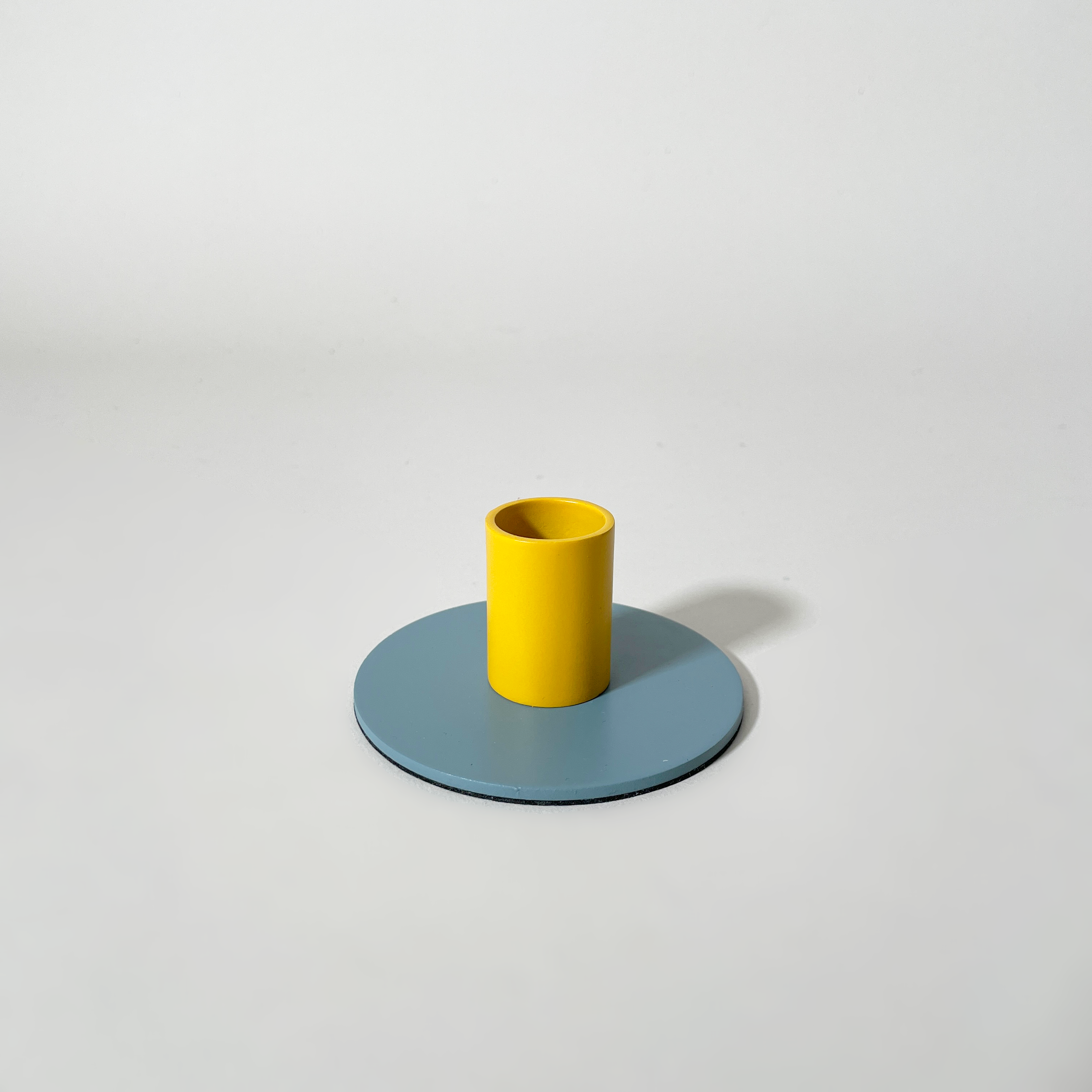Small Two-Tone Candle Holder