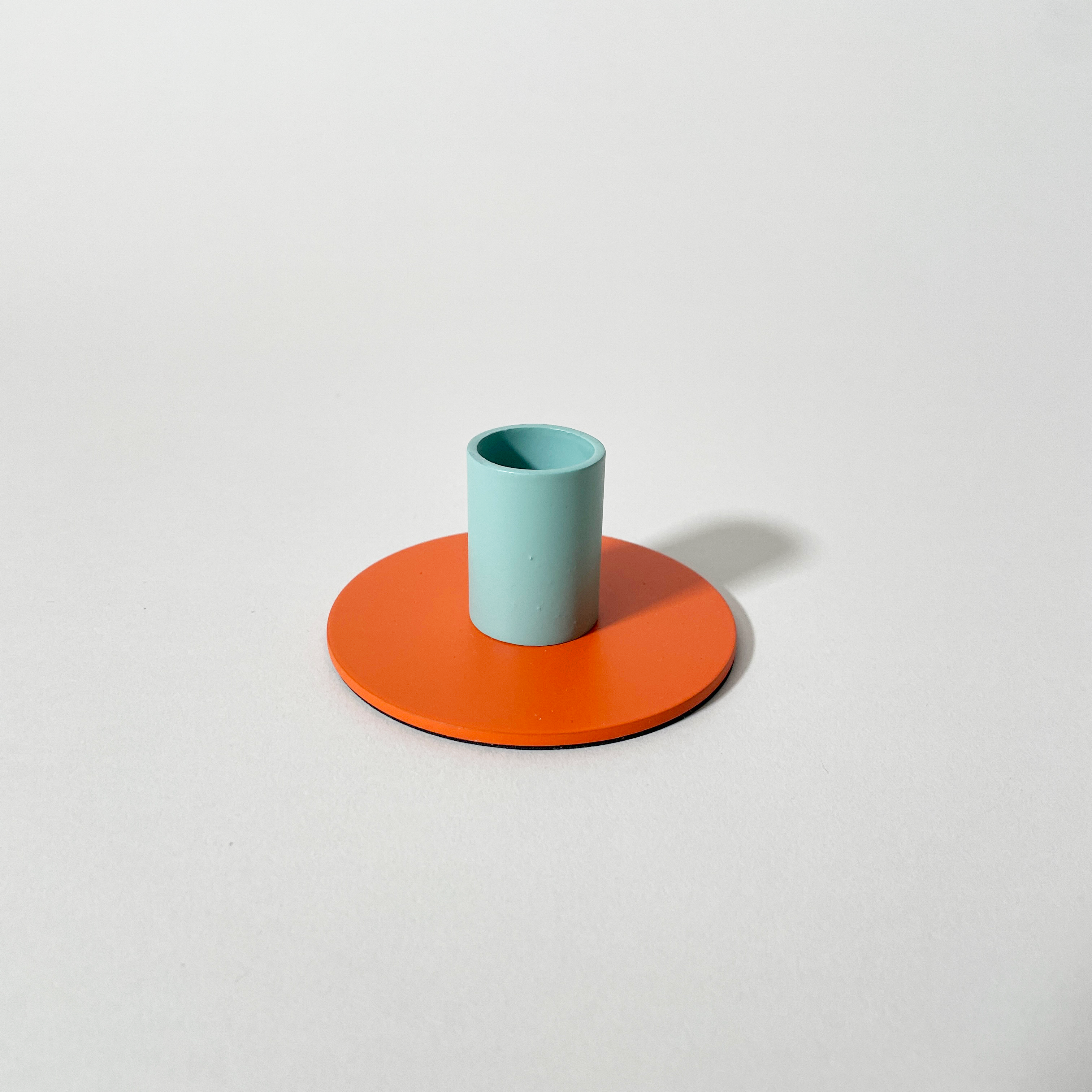 Small Two-Tone Candle Holder