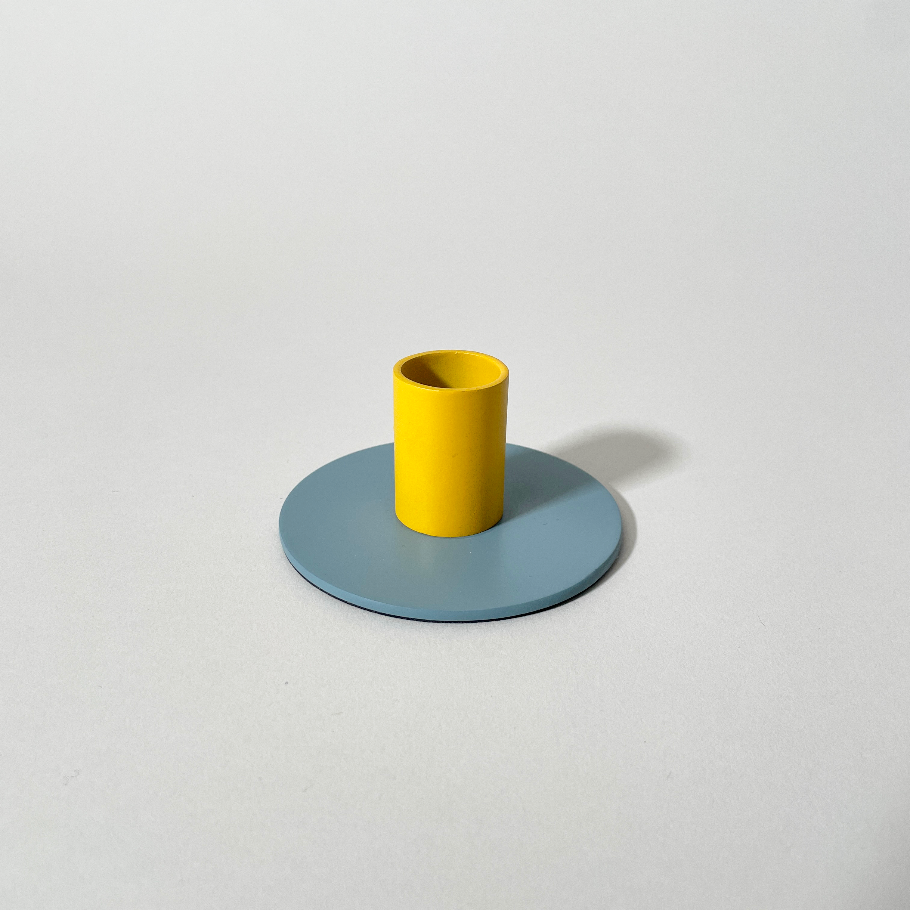 Small Two-Tone Candle Holder