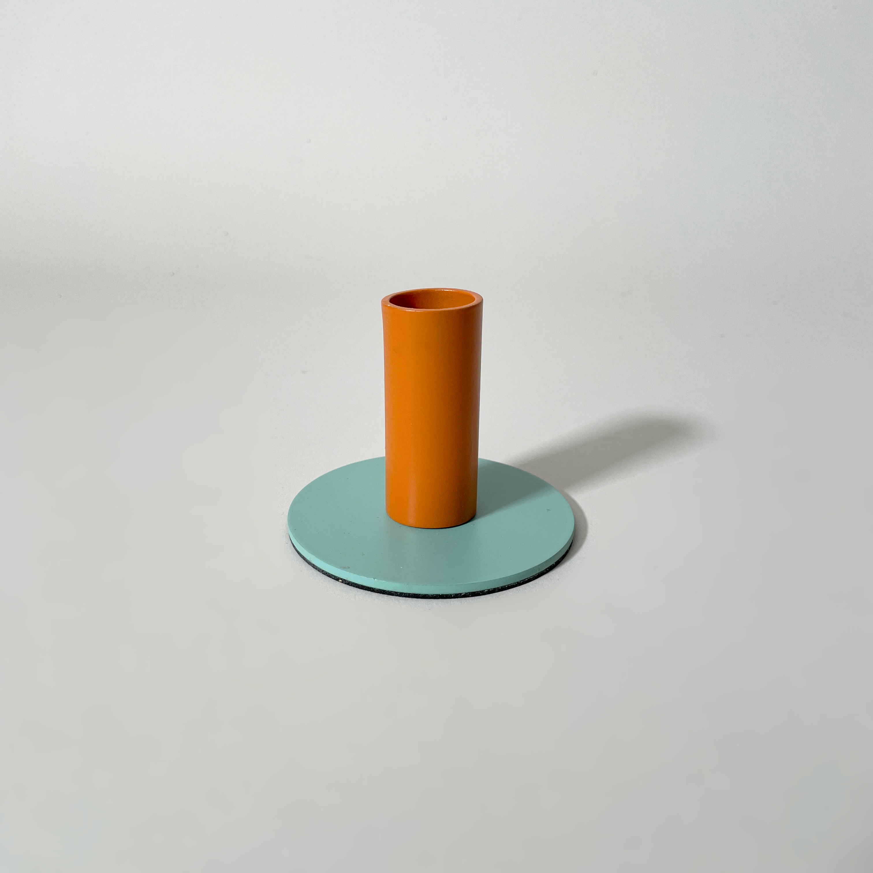 Tall Two-Tone Candle Holder