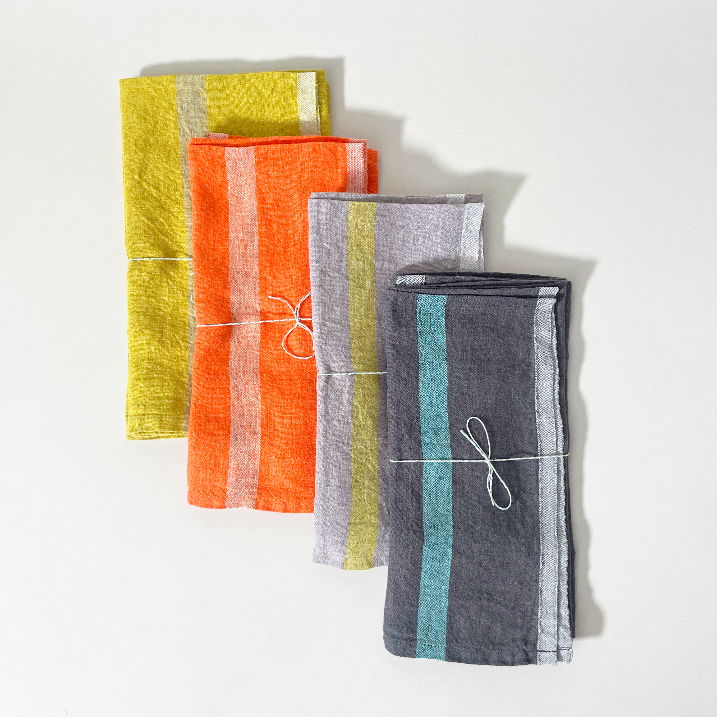 Laundered Linen Napkins, Set of 2