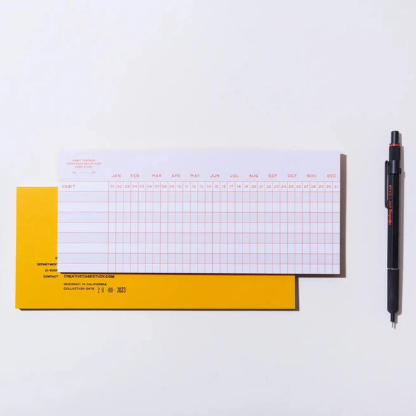 Habit Tracker Notepad