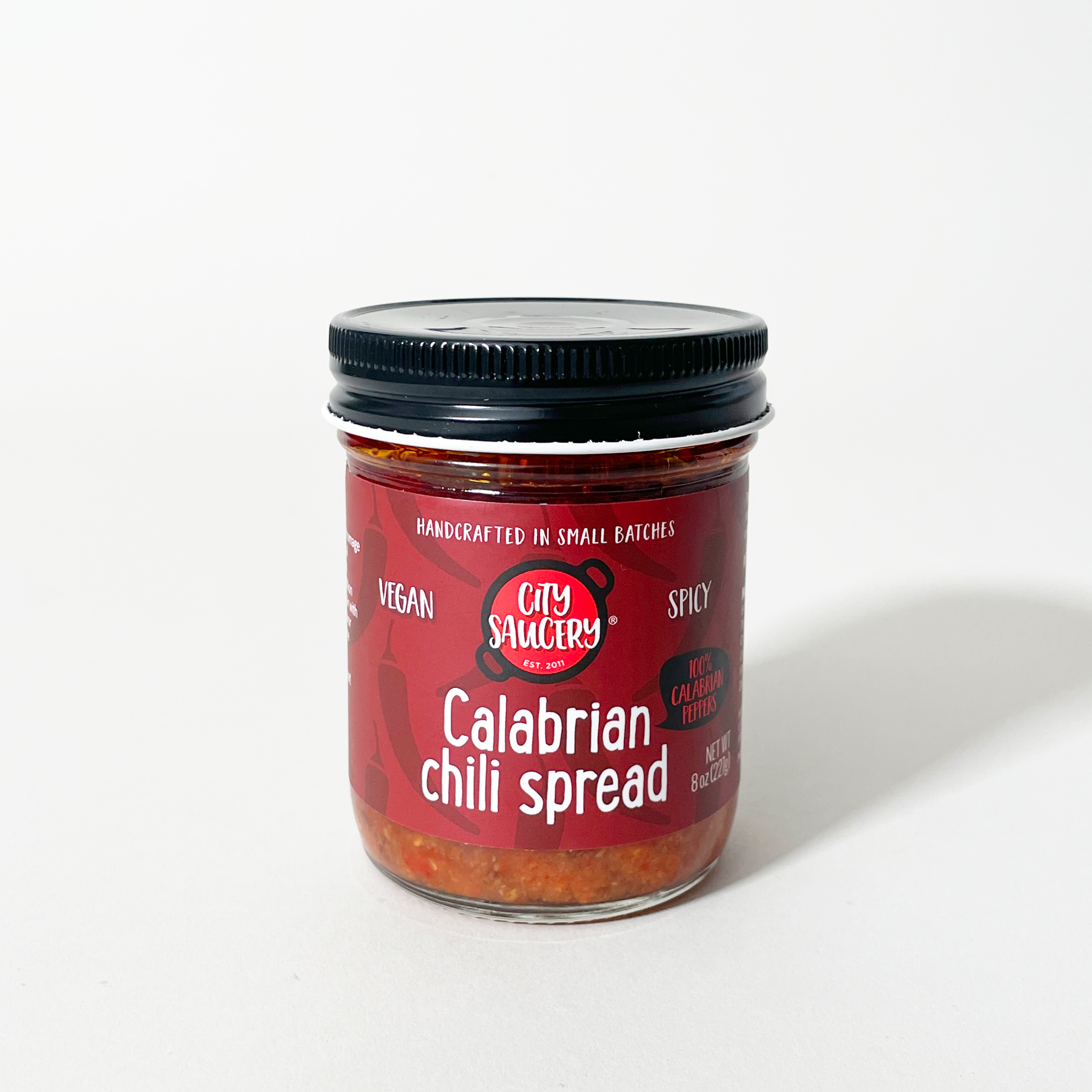 City Saucery Calabrian Chili Spread – Spicy Vegan Italian Condiment