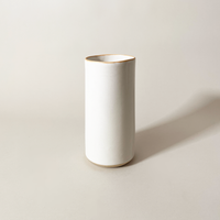 Stoneware Cylinder Vase