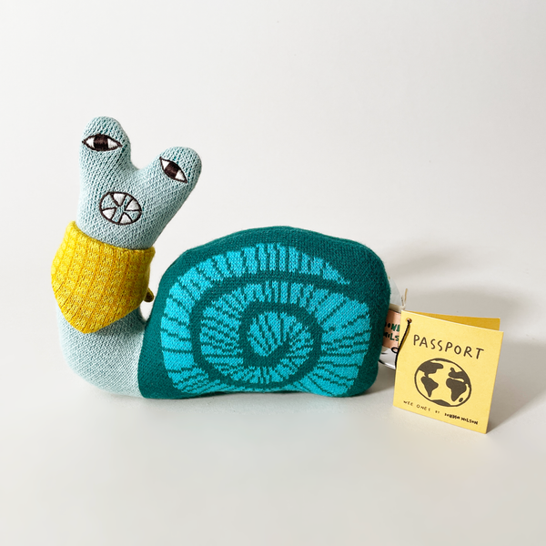 Sylvie Snail Cotton Creature