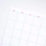 Undated Monthly Notepad Planner