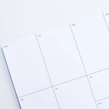 Undated Weekly Planner Notepad