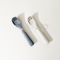 EKOBO Reusable Bamboo Fiber Cutlery Set