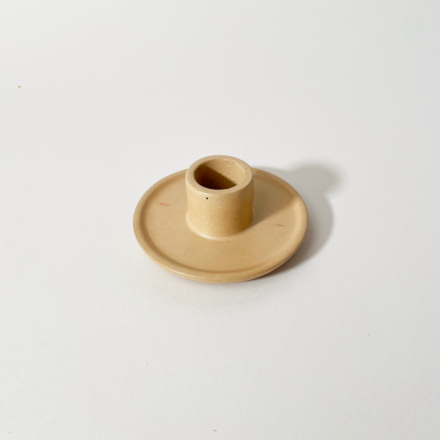 Ebb & Flow Concrete Candle Holder, Soleil