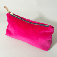 Velvet Zipper Bag