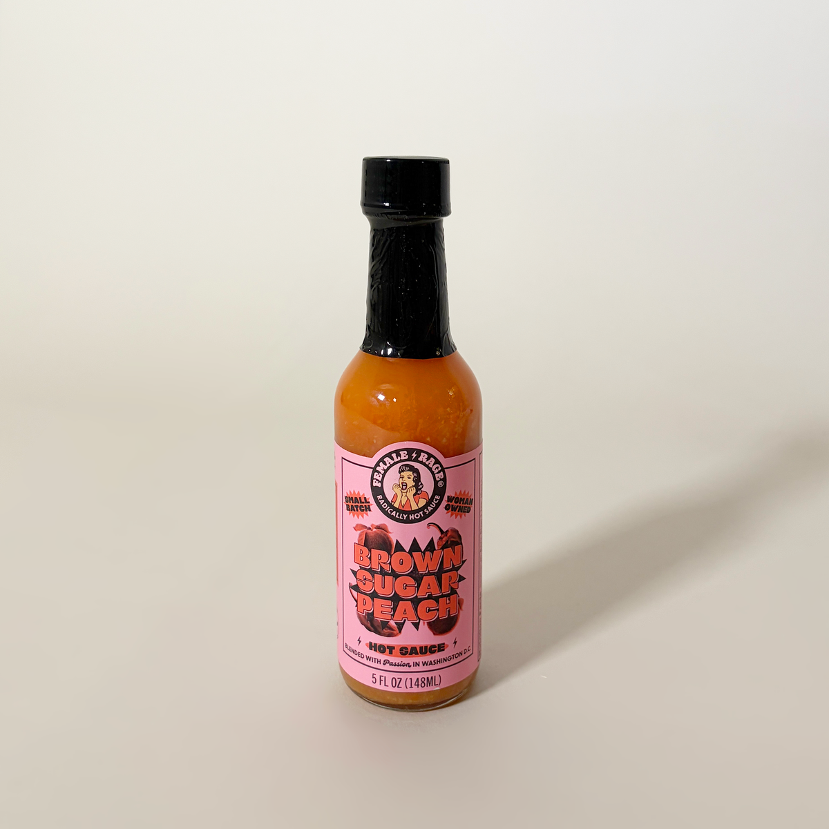 Brown Sugar Peach Hot Sauce