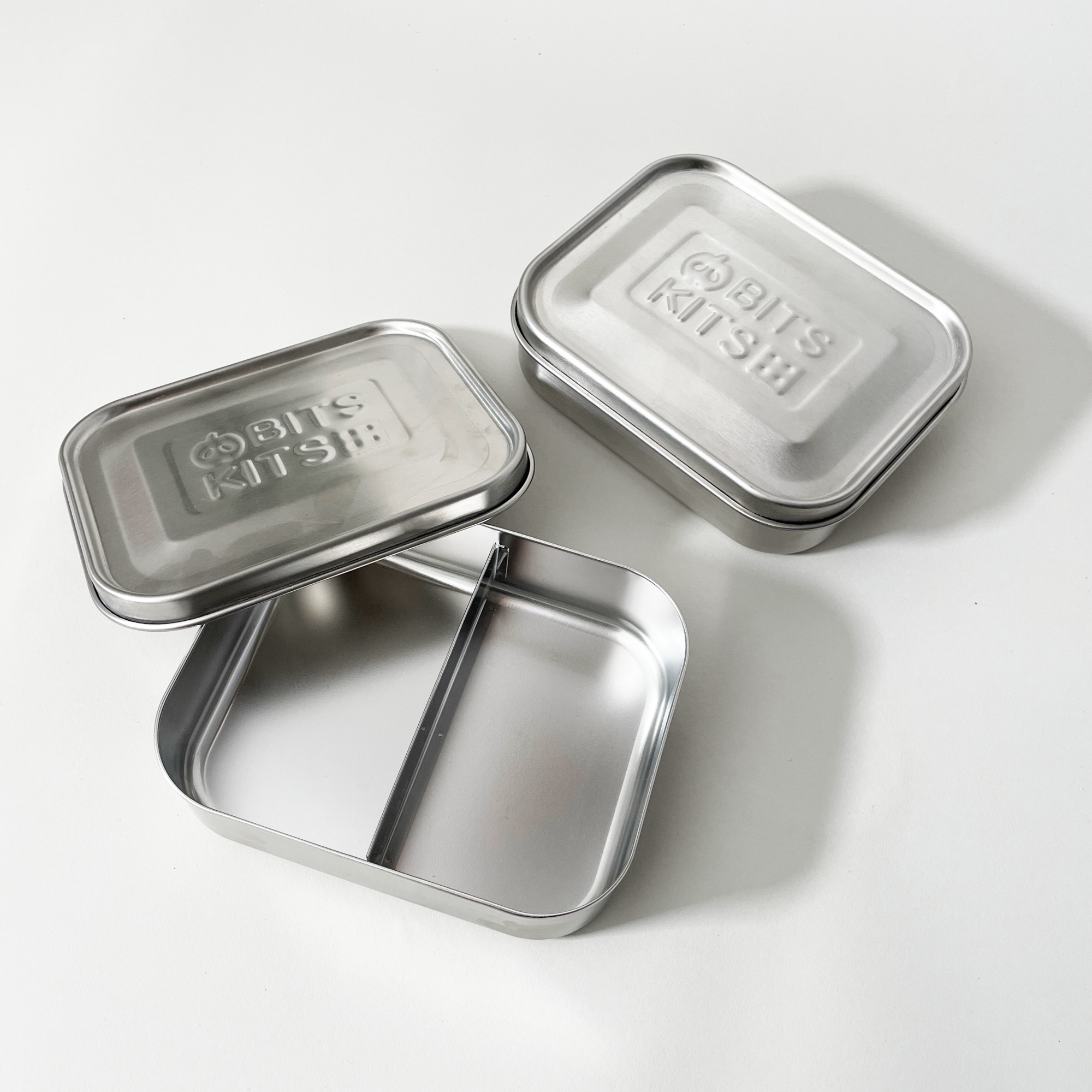 Fox Run Brands Stainless Steel Divided Bento Container