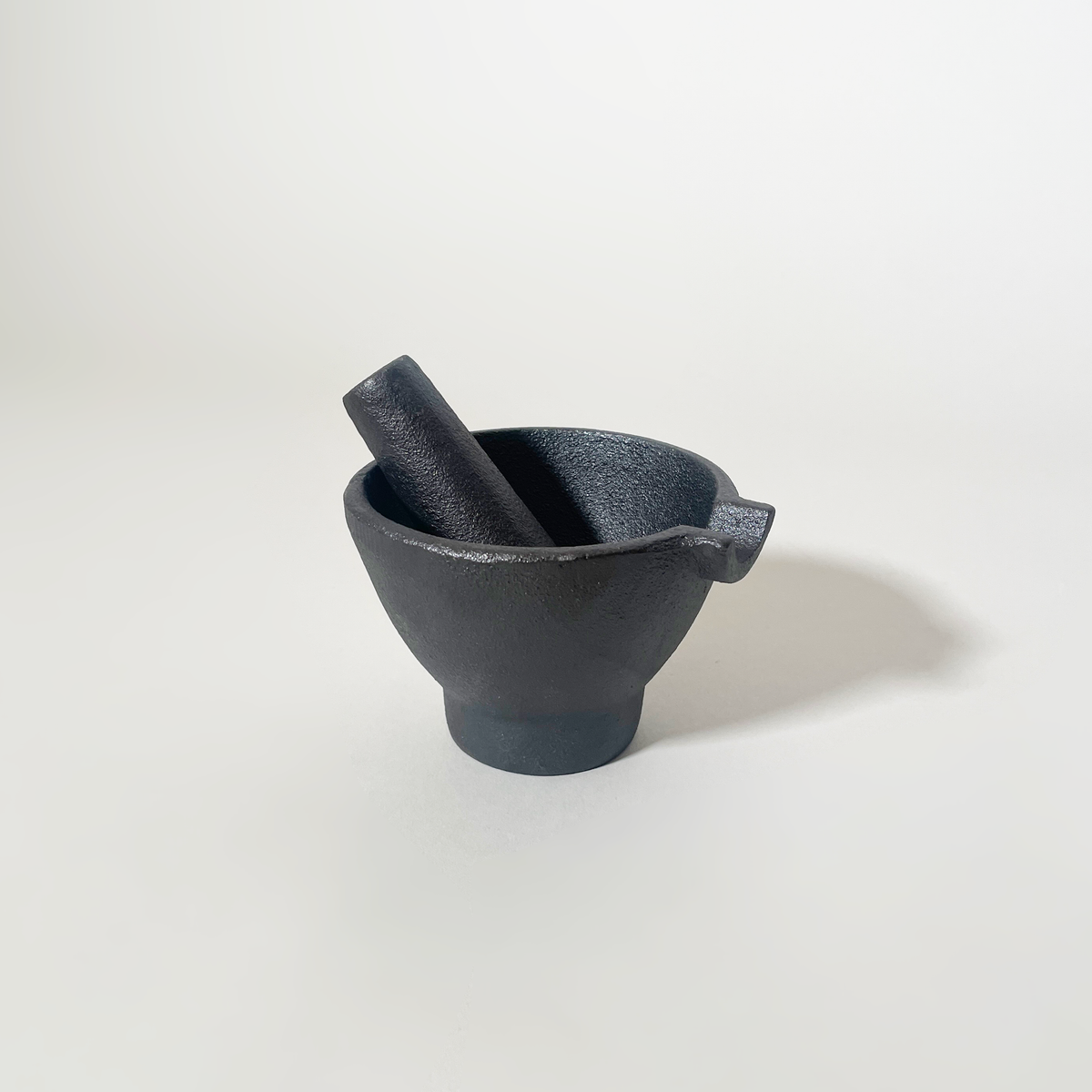 Cast Iron Mortar and Pestle Set