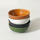 Gharyan Handmade Stoneware Condiment Bowls